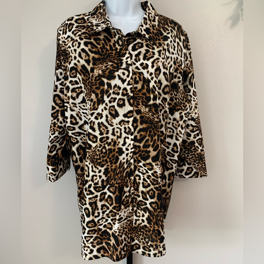 NWT East 5th Animal Print Jacket